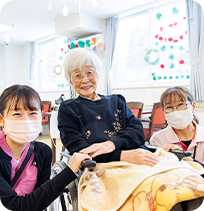 運営施設あんみナーシングホームでの暮らしのイメージ